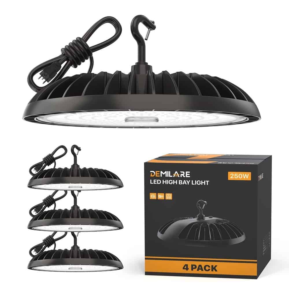 UFO LED High Bay Light (250W, 37,500 lm)