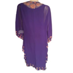 All Stone Turkey Bubu Dress (back view)