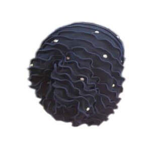 Black Turban wear (back view)