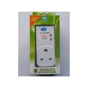 D-Marc Voltage Power Protector (15 A, for TVs/AC/fridge)