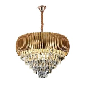 Golden LED Pendant Chandelier