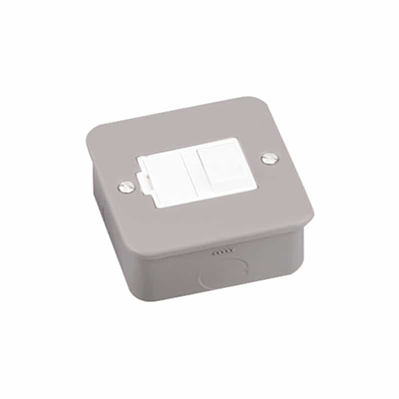 20 Amp Double Unswitch Metal Clad