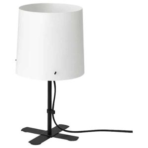 Barlast Table Lamp 31cm, Black/white