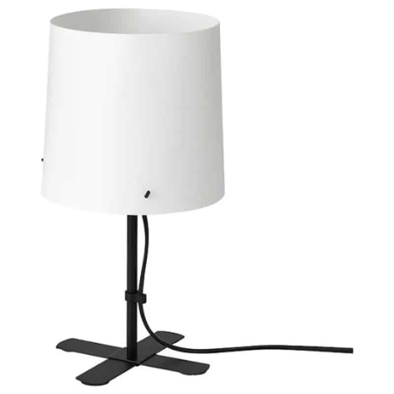 Barlast Table Lamp 31cm, Black/white