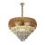 Golden LED Pendant Chandelier