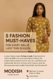 5 Fashion Must-Haves for Every Abuja Lady This Season