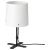 Barlast Table Lamp 31cm, Black/white