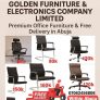 Golden Office Furnishings in Abuja